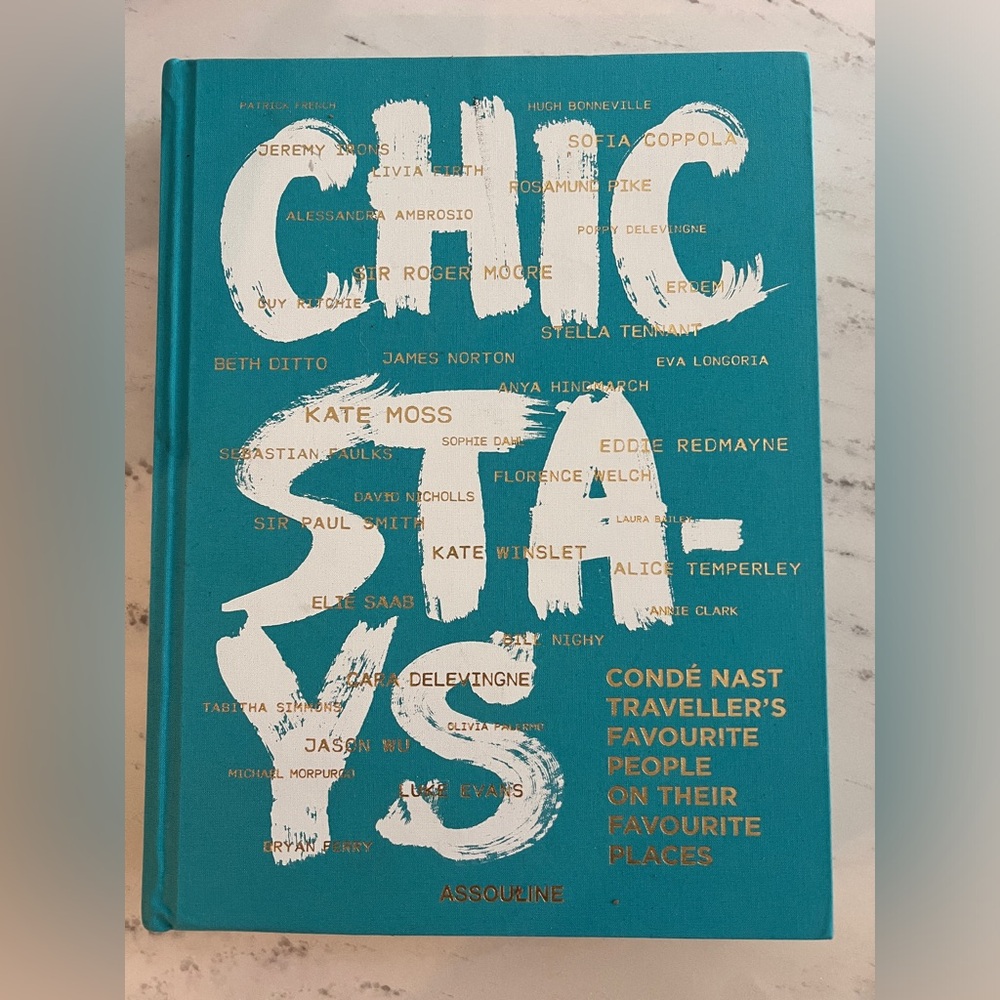 Assouline Chic Stays Coffee Table Book